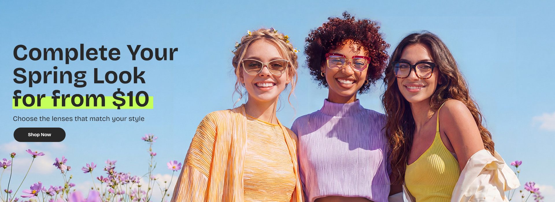 Zeelool optical eyeglasses online store TopBanner2