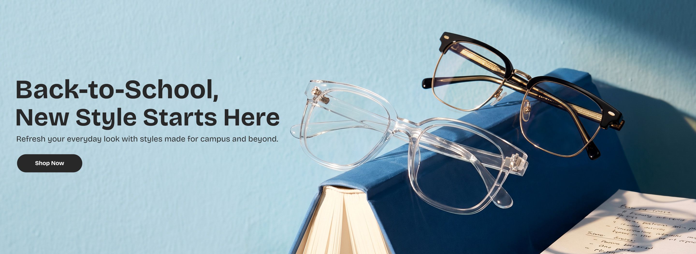 Zeelool optical eyeglasses online store TopBanner0
