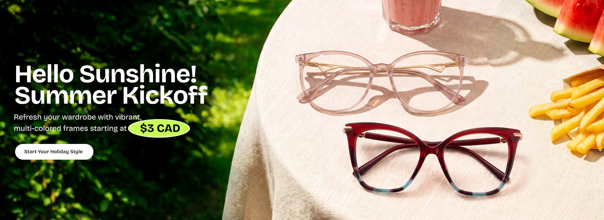Zeelool optical eyeglasses online store TopBanner0