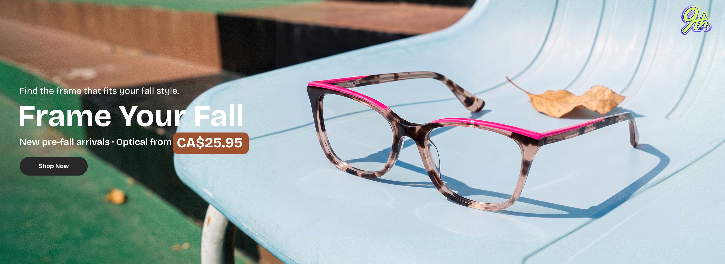 Zeelool optical eyeglasses online store TopBanner0