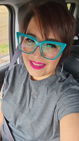 I absolutely love these glasses. The color, the shape, the size. Every0