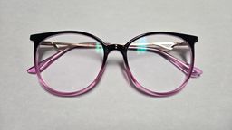 I bought these for my daily glasses. The description said purple but t0