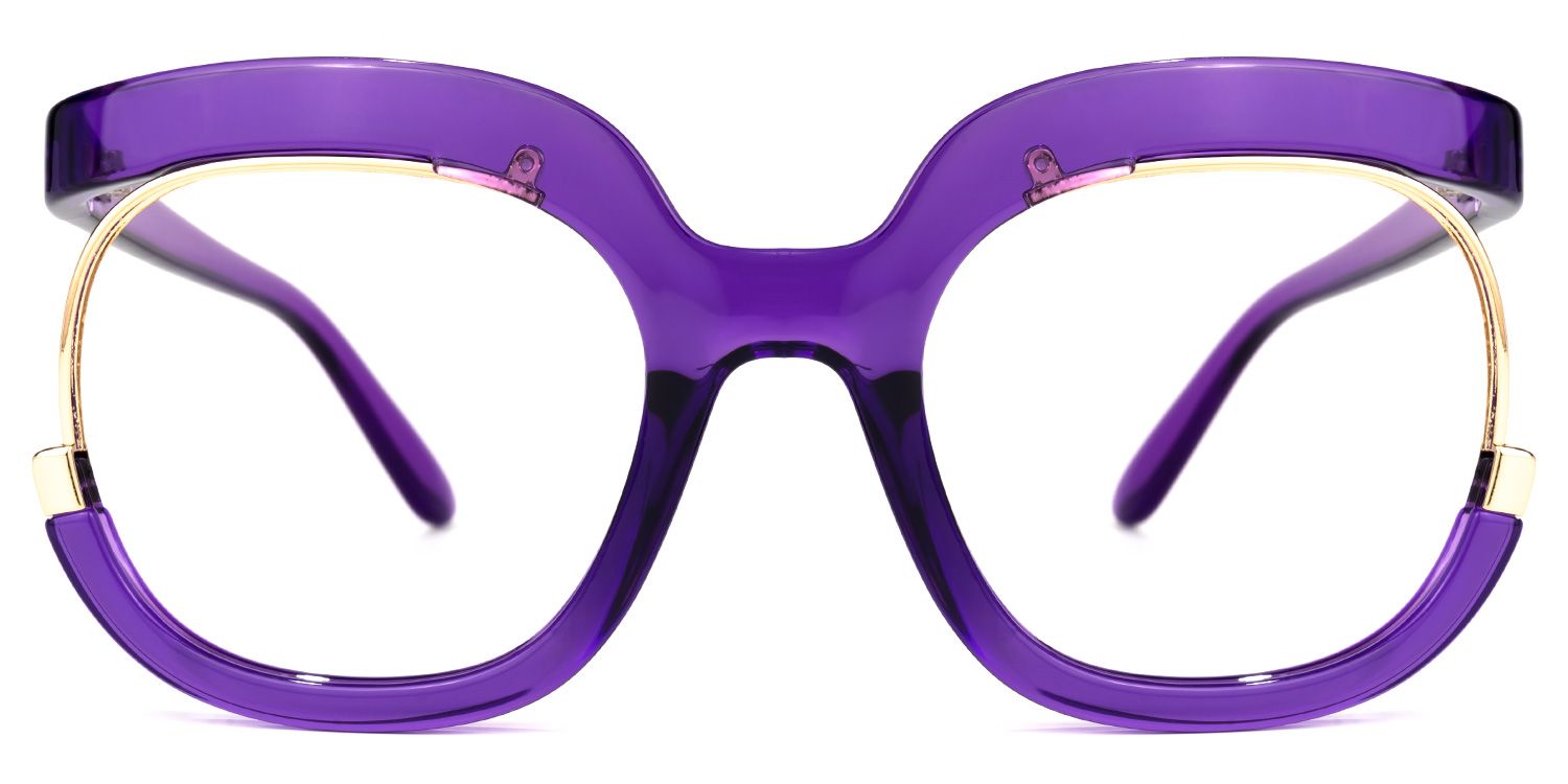 Darice Round Purple Glasses | ZEELOOL Canada0