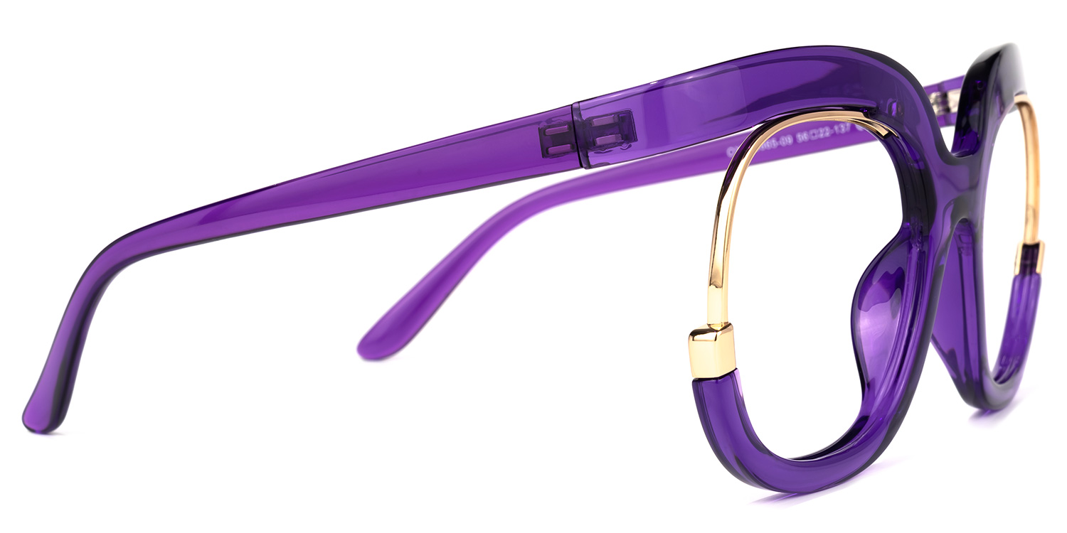 Darice Round Purple Glasses | ZEELOOL Canada2