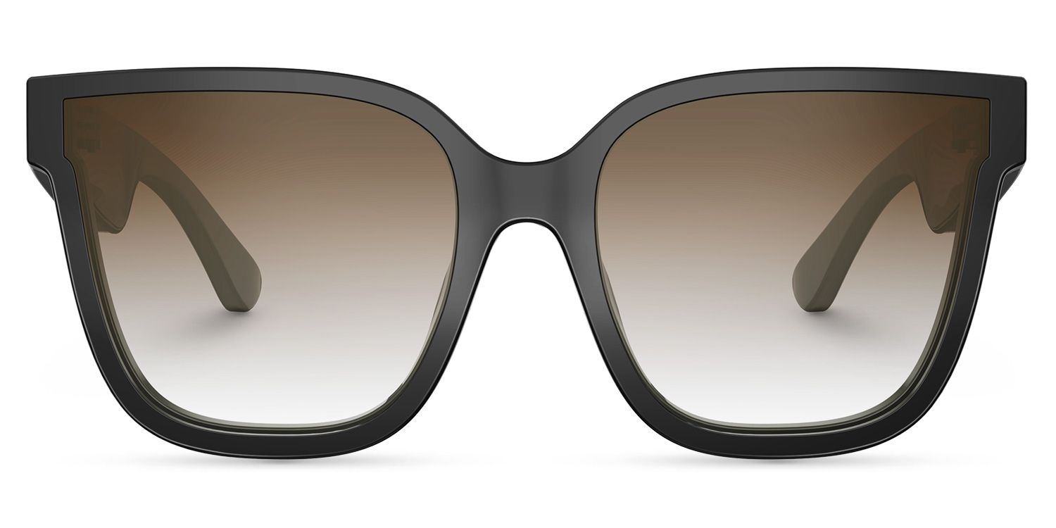 Boman Square Black Bluetooth Sunglasses | ZEELOOL Canada0