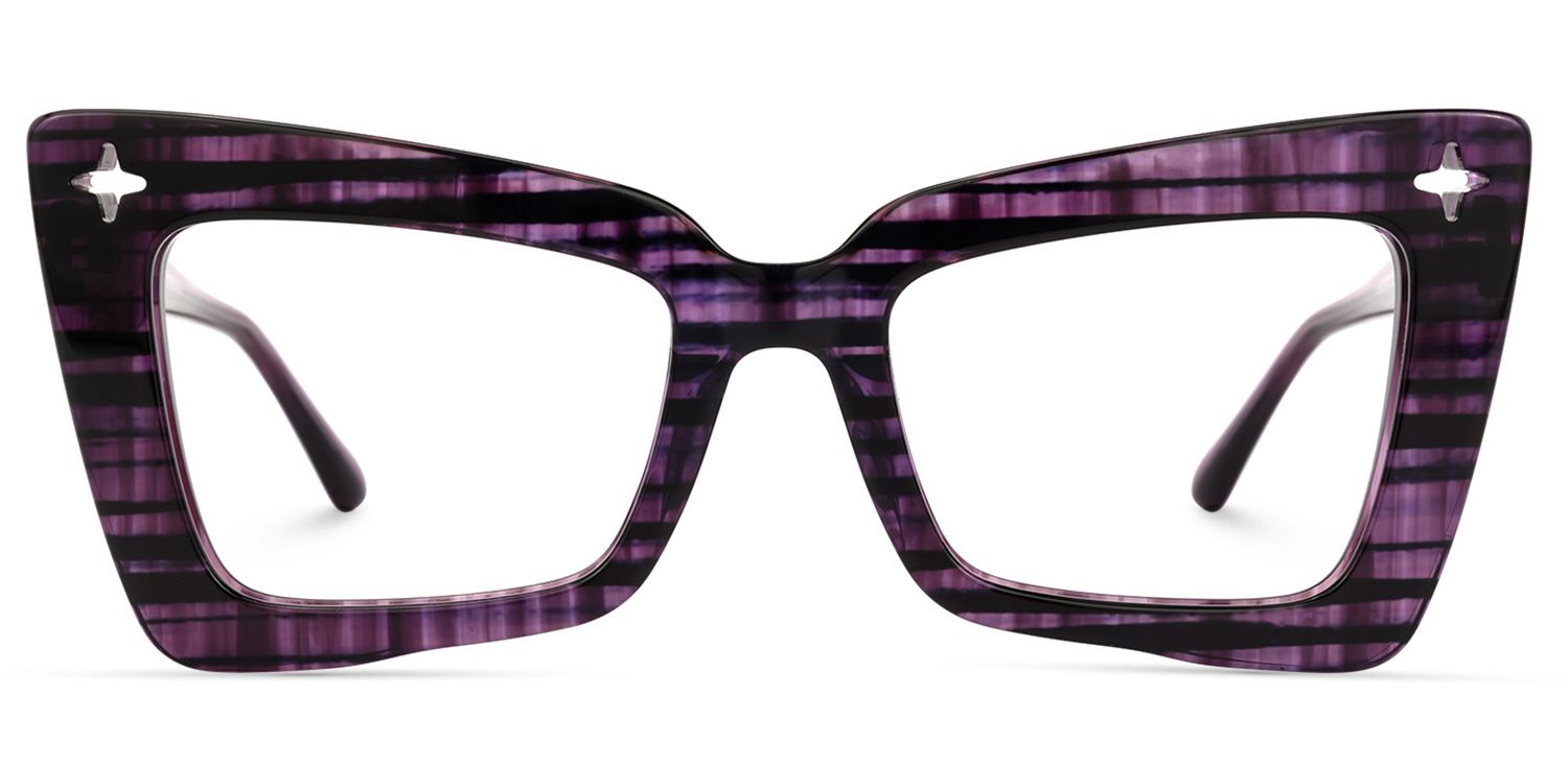 Kairos Cateye Purple Glasses | ZEELOOL Canada0