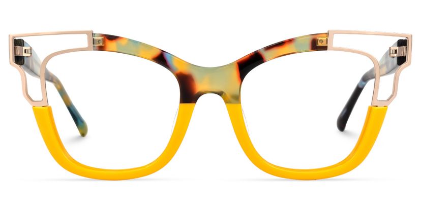Rhoden Cateye Yellow Glasses