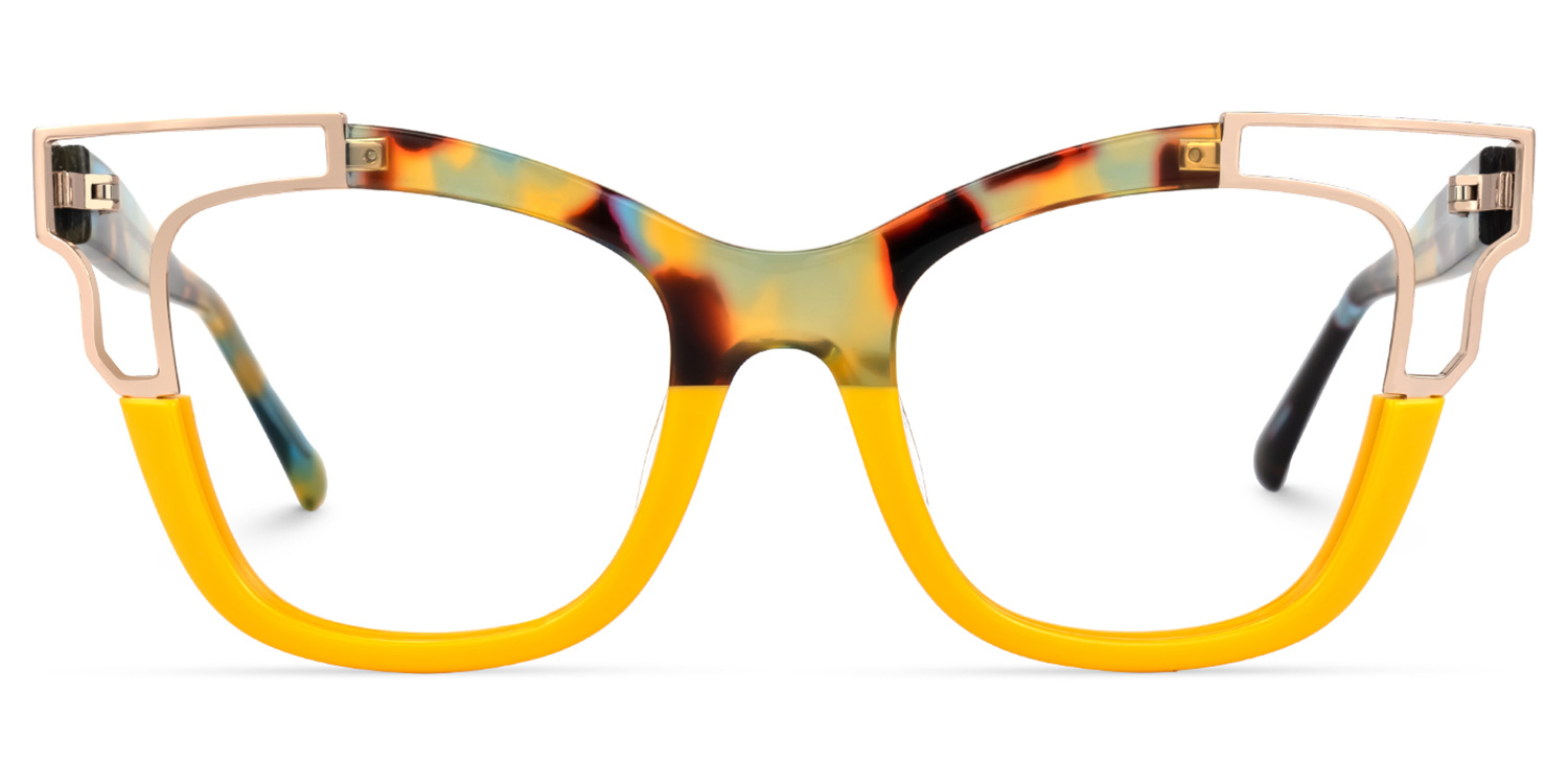Rhoden Cateye Yellow Glasses