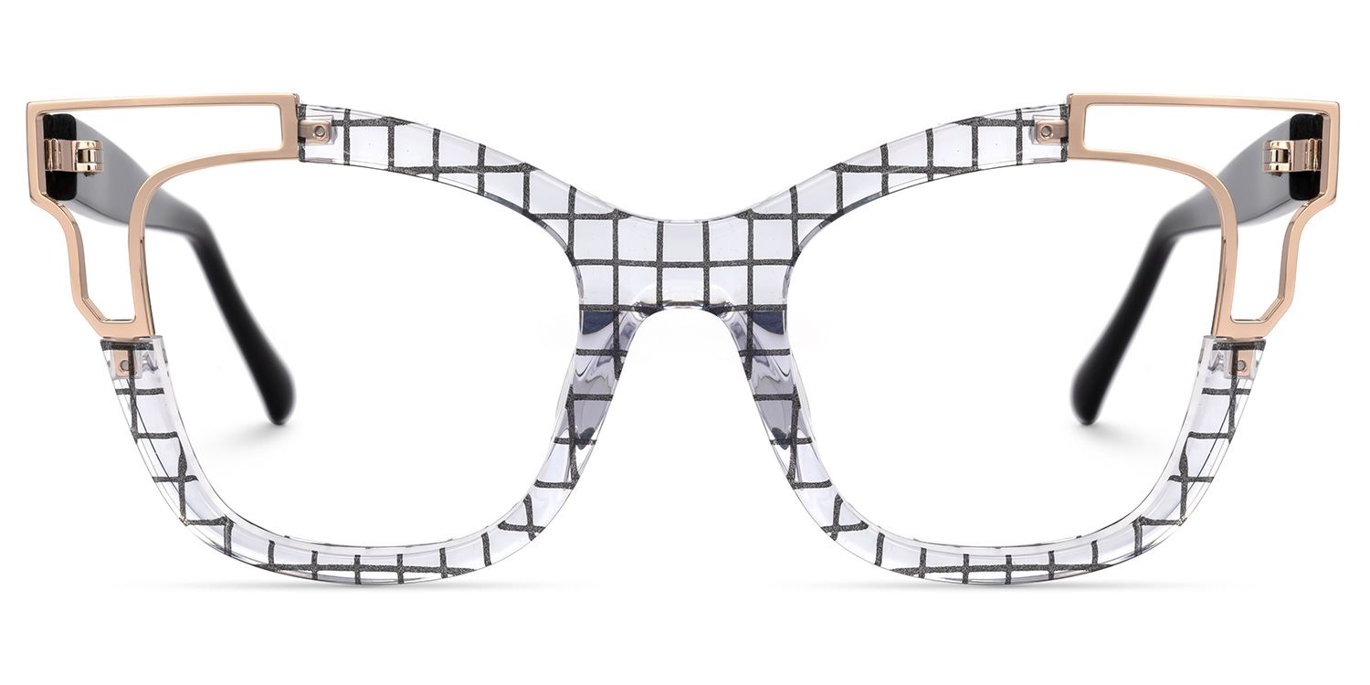 Clear Rhoden Cateye EyeGlasses and Glasses Frames0