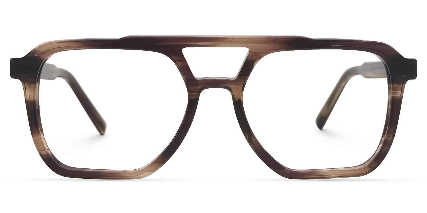 Walsh Aviator Brown Glasses | ZEELOOL Canada0