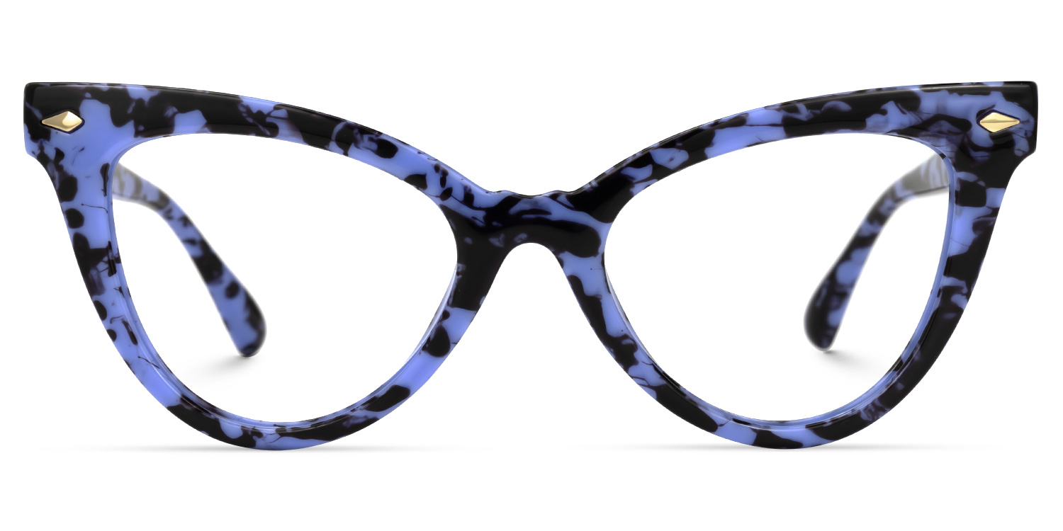Colla Cateye Blue Glasses | ZEELOOL Canada0