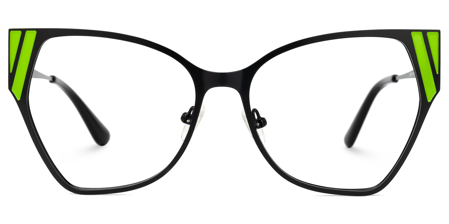 Shanay Cateye Black Glasses | ZEELOOL Canada0