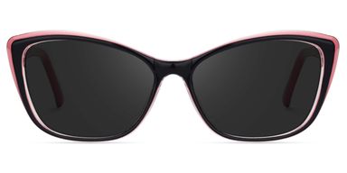 Fidelia Cat Eye Black Glasses