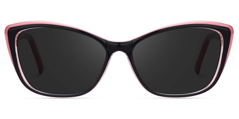 Fidelia Cat Eye Black Glasses