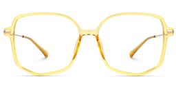 Payton Geometric Yellow Glasses0