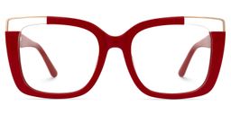 Dortch Red Square Glasses0