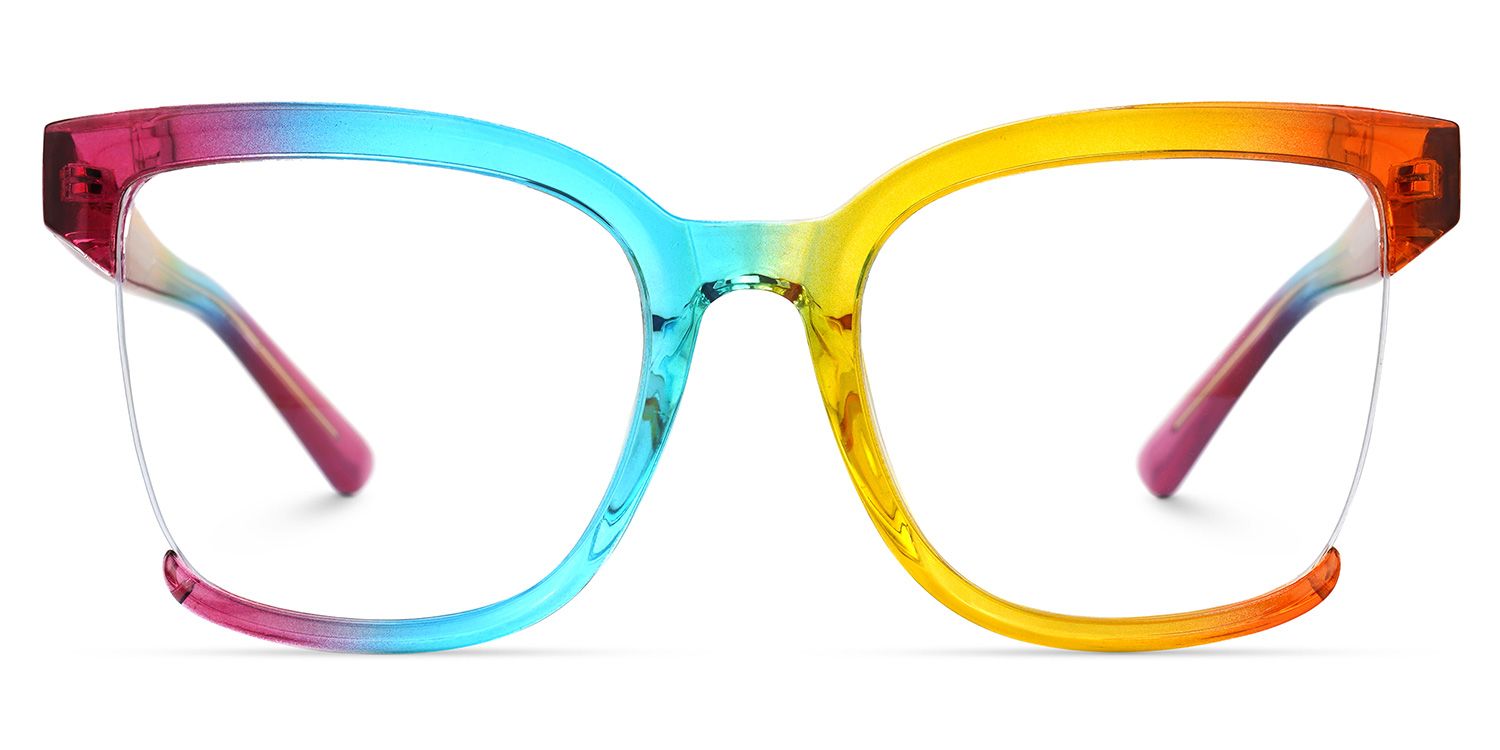 Cadogan Square Colorful Frame Glasses | ZEELOOL Canada0