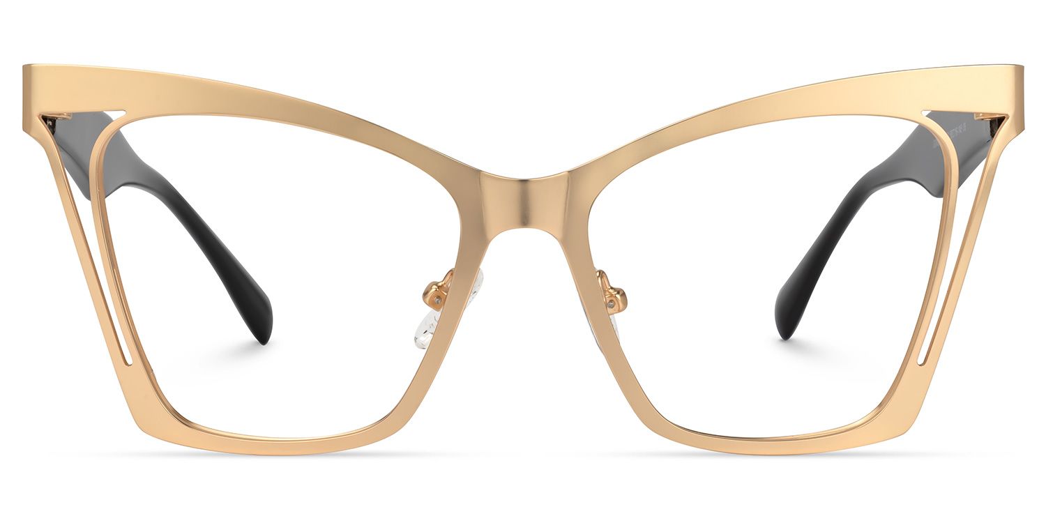 Adarsh Cateye Gold Glasses | ZEELOOL Canada0