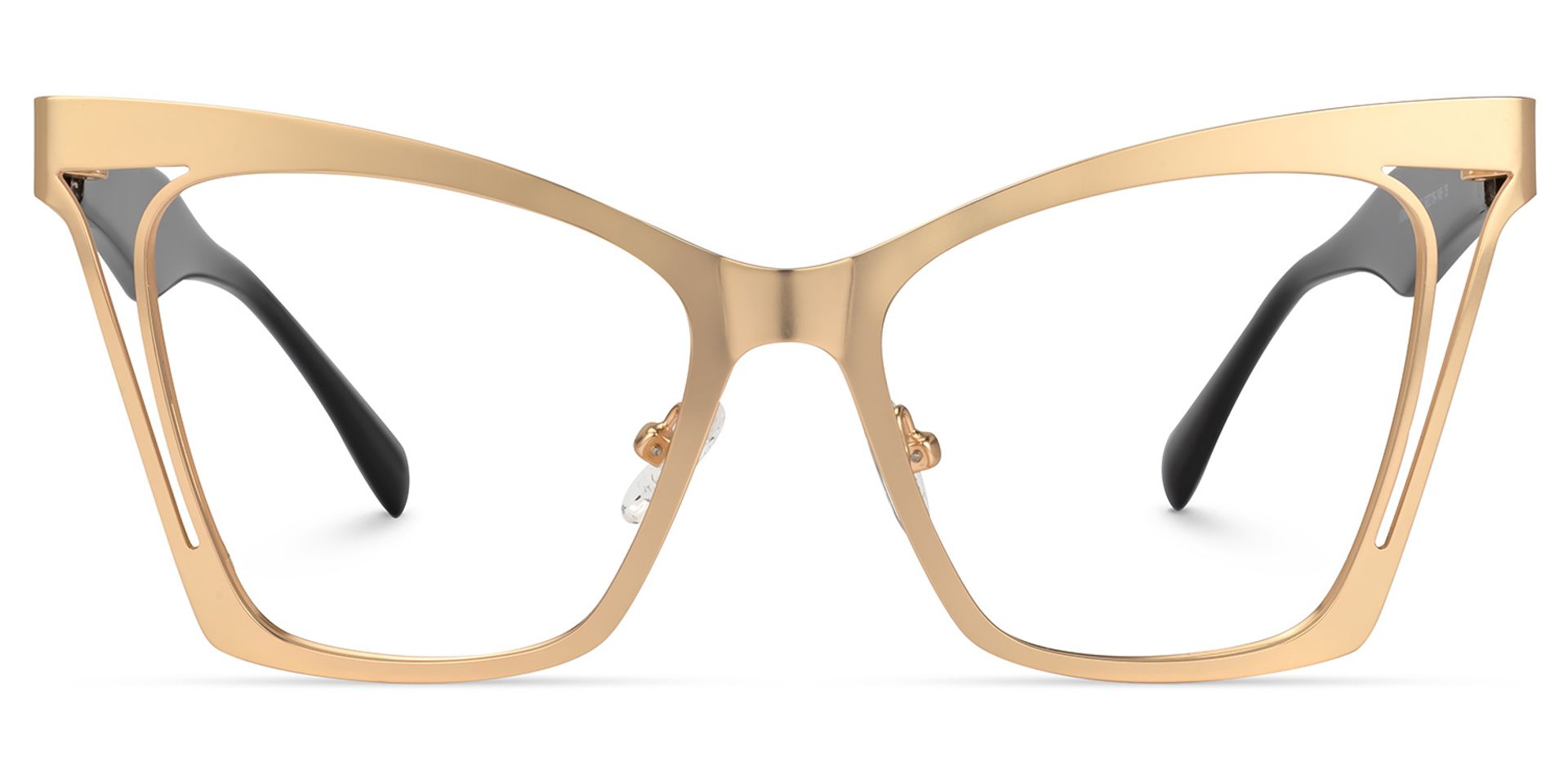 Adarsh Cateye Gold Glasses | ZEELOOL Canada0