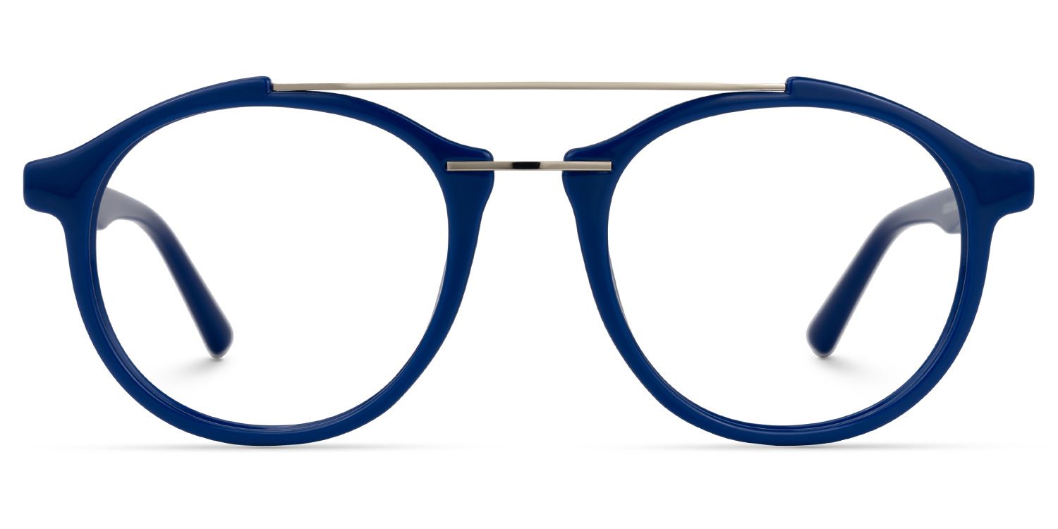 Lee Round Blue Glasses | ZEELOOL Canada0