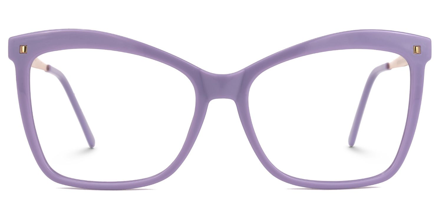 Isaebella Butterfly Light Purple Frame Glasses | ZEELOOL Canada0