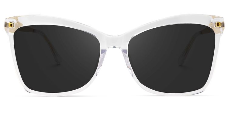 Isaebella Butterfly Clear Sunglasses