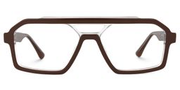 Samira Aviator Chocolate Glasses0