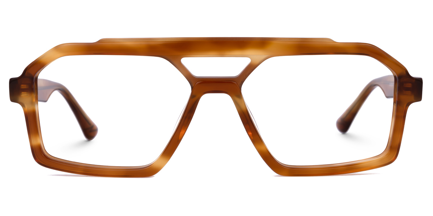 Samira Aviator Brown Glasses | ZEELOOL Canada0