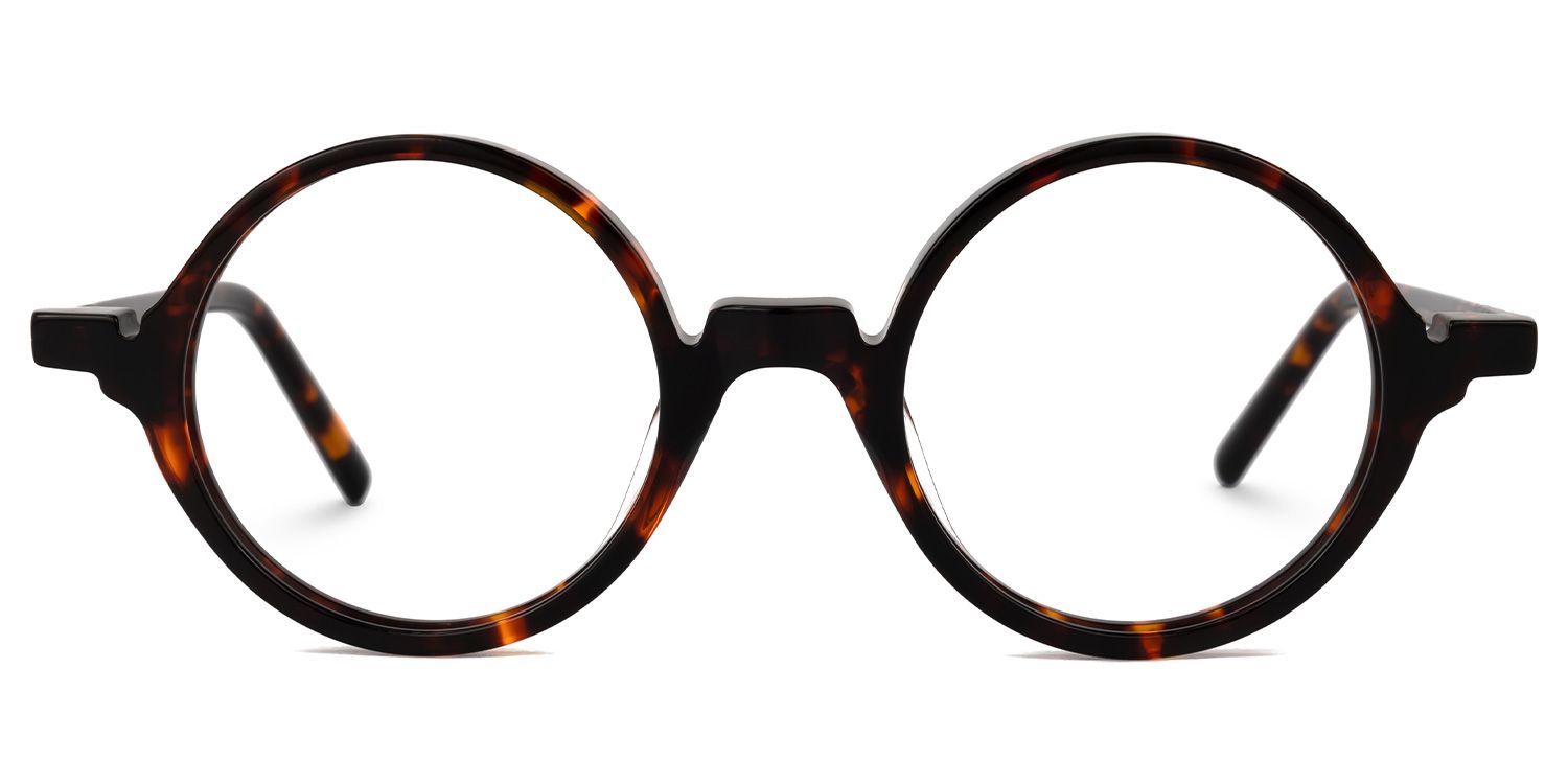 Otto Round Tortoise Glasses | ZEELOOL Canada0