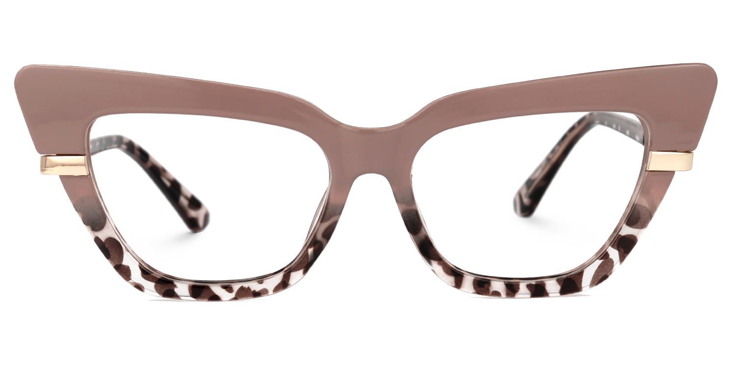 Vanille Cateye Two-Tone Glasses | ZEELOOL Canada0