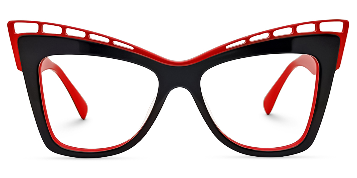 Abdoul Cateye Black Glasses0