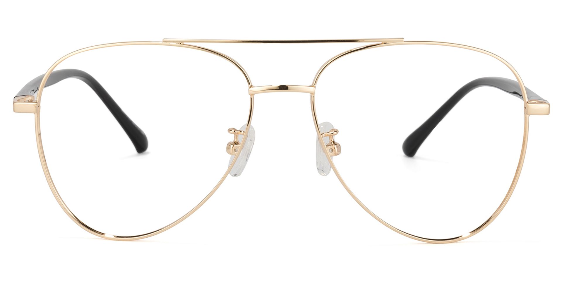 Paige Aviator Gold Glasses | ZEELOOL Canada0