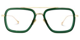 Gifford Aviator Green Glasses0