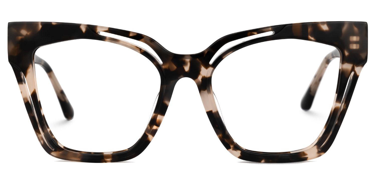Domena Square Tortoise Glasses | ZEELOOL Canada0