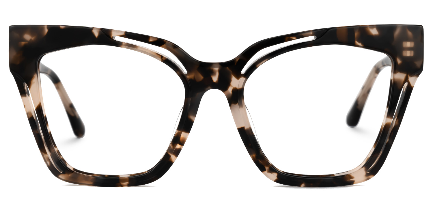Domena Square Tortoise Glasses | ZEELOOL Canada0