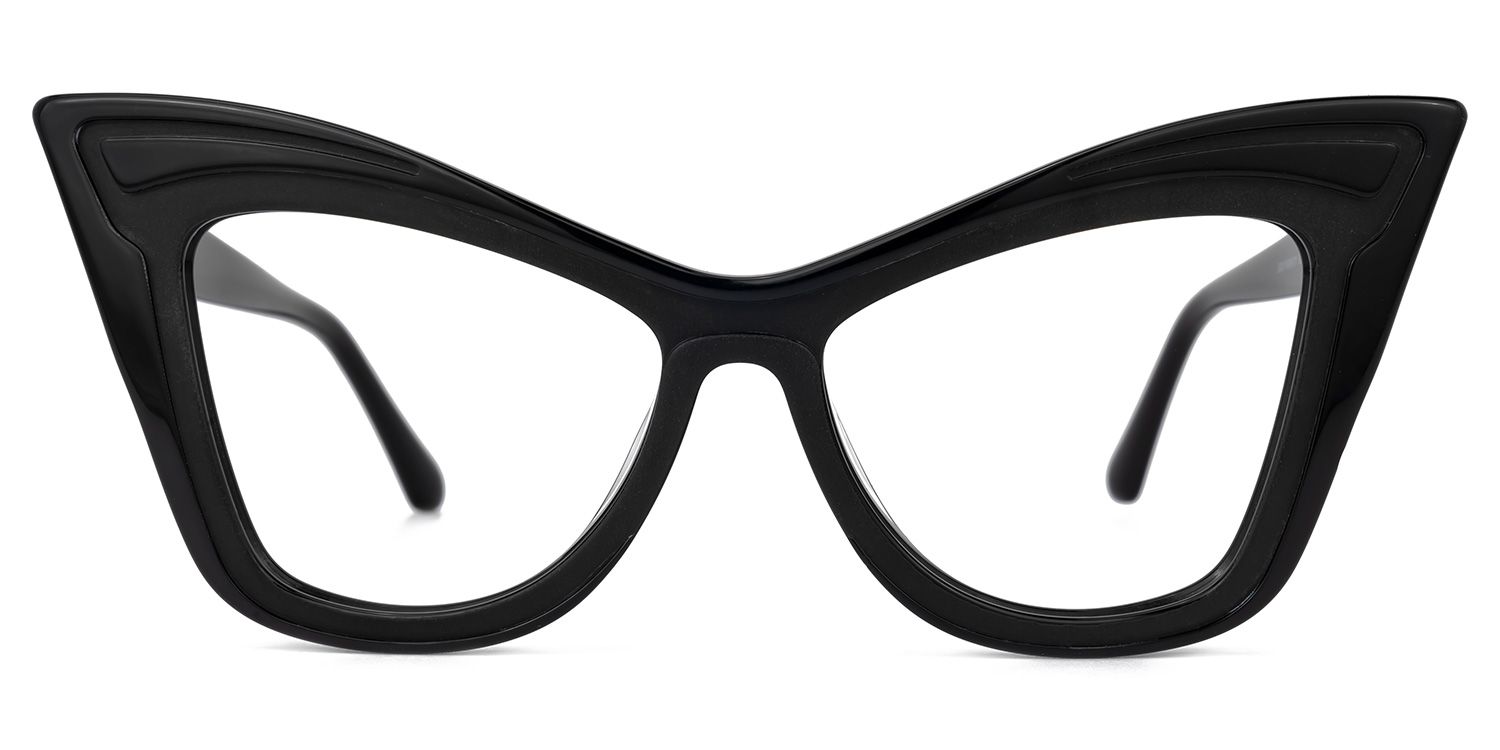 Sindy Cateye Black Glasses | ZEELOOL Canada0