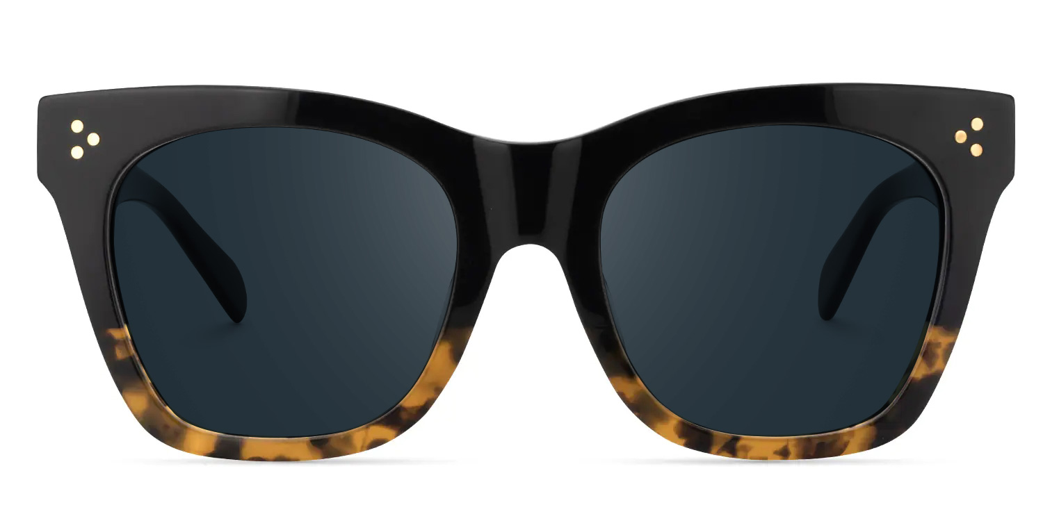 Tandy Rectangle Tortoise Sunglasses good-img