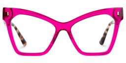 Senica Cateye Purple Glasses1