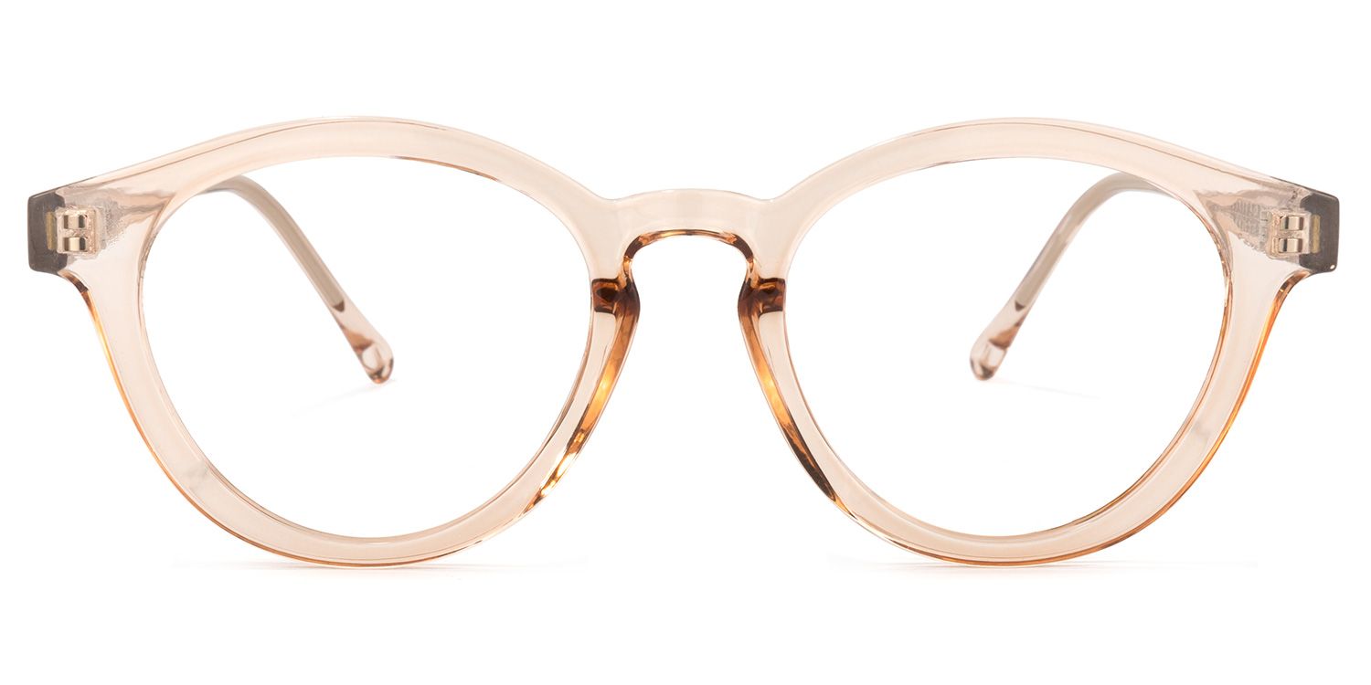 Pierce Round Beige Glasses | ZEELOOL Canada0
