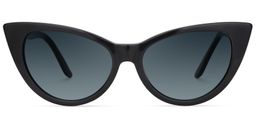 Marilyn Black Cat eye Sunglasses0