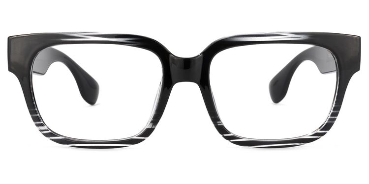 Colin Rectangle Black Glasses