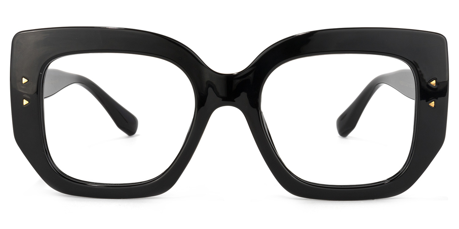 Sienna Square Black Glasses | ZEELOOL Canada0