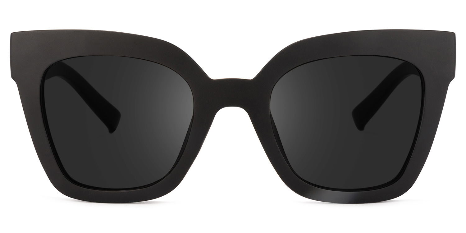 Malcolm Square Black Sunglasses good-img