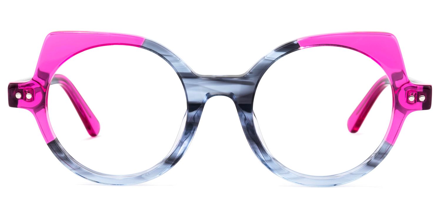 Gilbert Cateye Gray Glasses | ZEELOOL Canada0