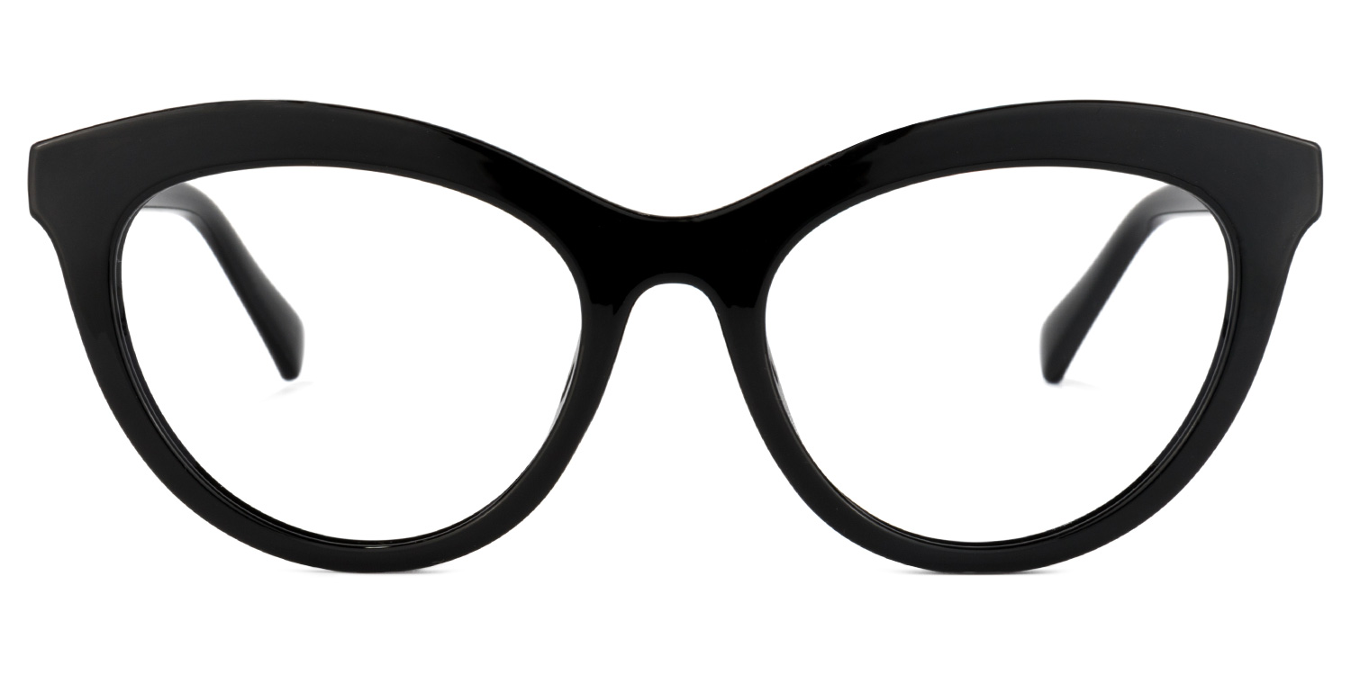 Fairy Cateye Black Glasses | ZEELOOL Canada0