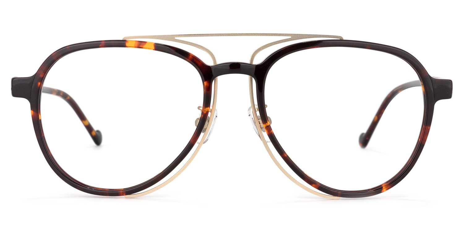 Ezra Geometric Tortoise Glasses0
