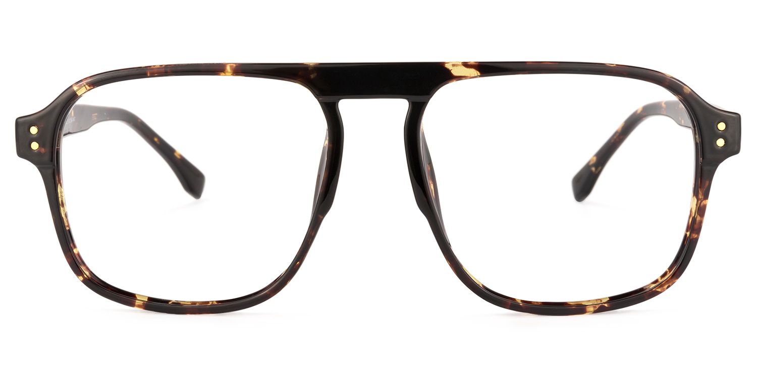 Willow Geometric Tortoise Glasses | ZEELOOL Canada0