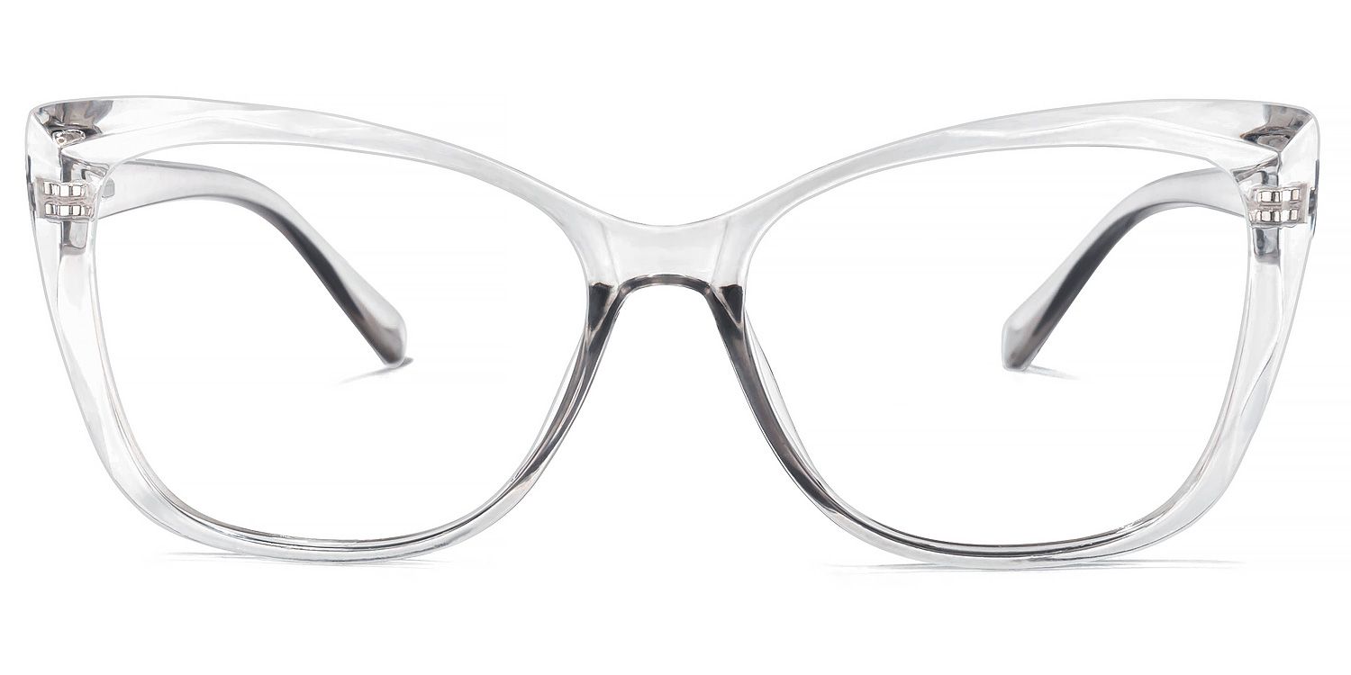 Wallace Cateye Gray Glasses | ZEELOOL Canada0
