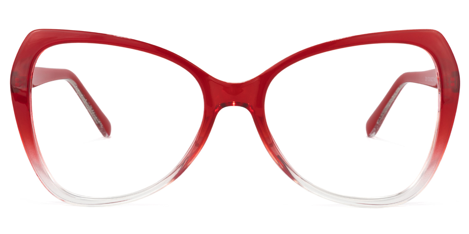 Eleanora Butterfly Red Glasses | ZEELOOL Canada0