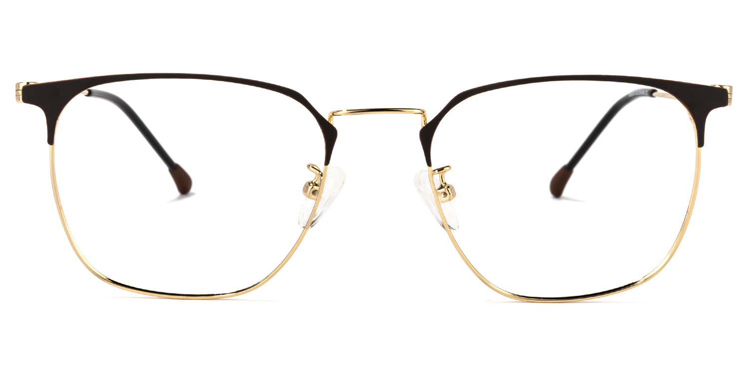 Yulisa Browline Gold Glasses | ZEELOOL Canada0